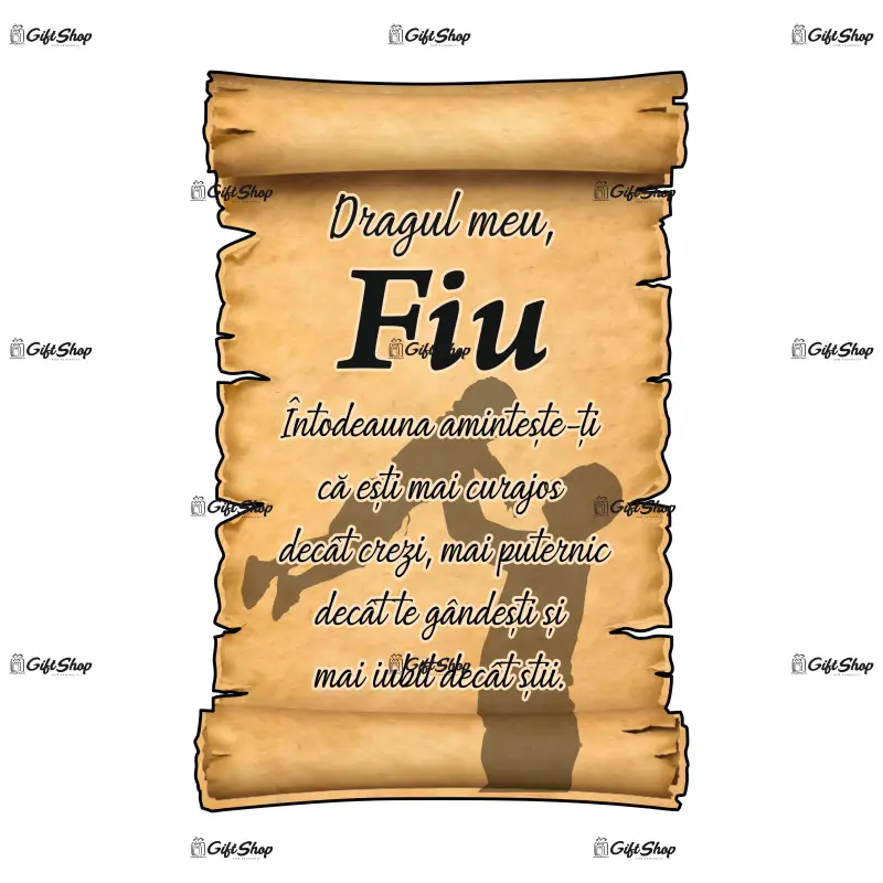 Dragul meu fiu, magnet frigider mgs091